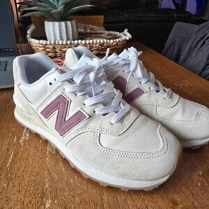 New Balance 574s - Linen Rosewood